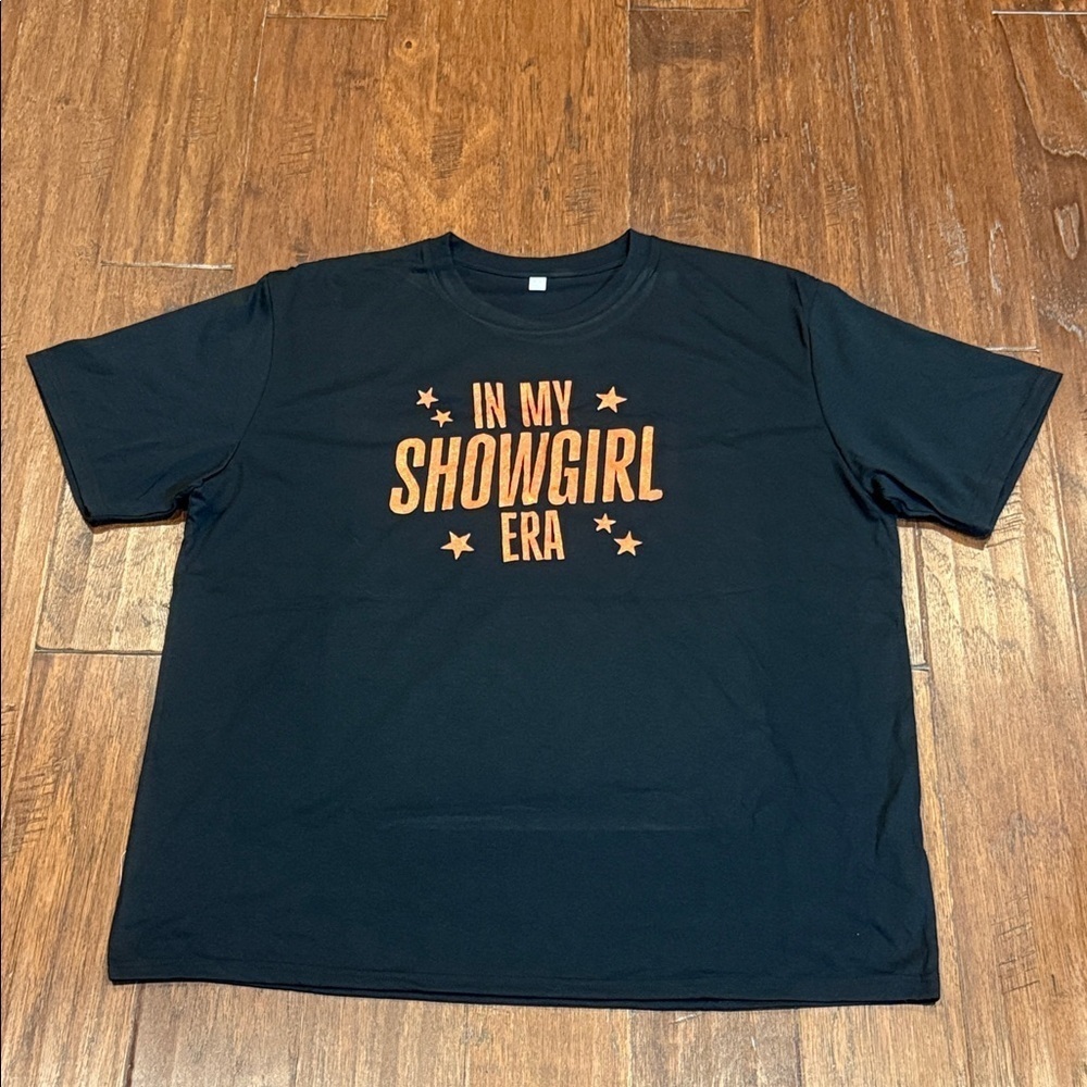 NWOT! 2XL Taylor Swift - Showgirl Era Black Graphic T-Shirt - Picture 8 of 8